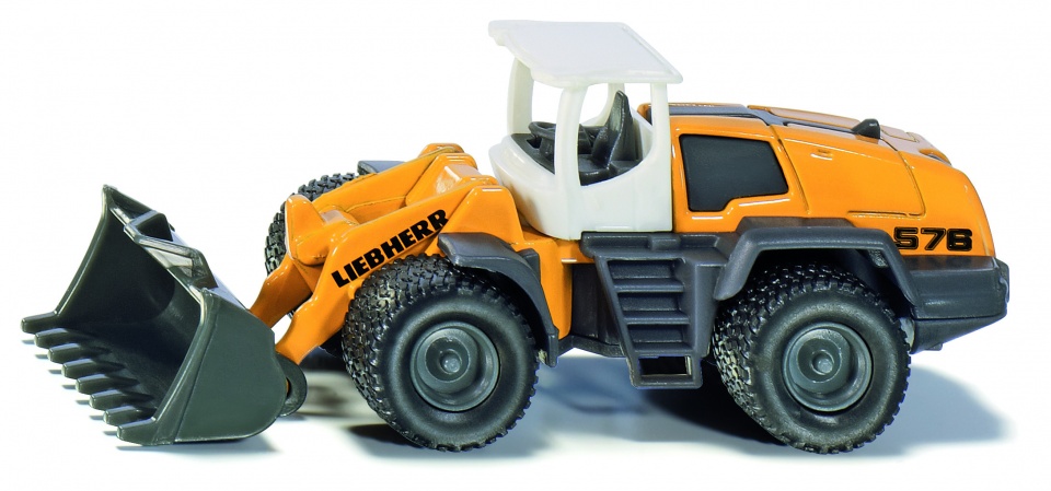 Liebherr wheel loader yellow (1477)