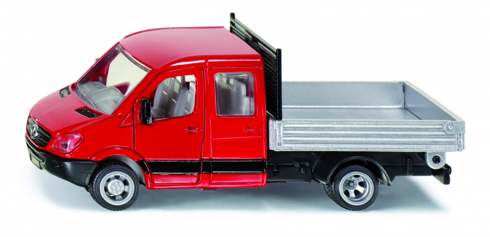 Siku Mercedes-Benz Sprinter s prívesom červený (3538)