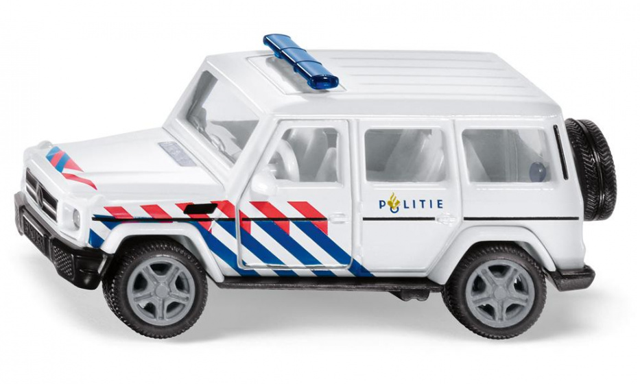 Siku Mercedes AMG G65 policajný chlapci 9,6 cm biely
