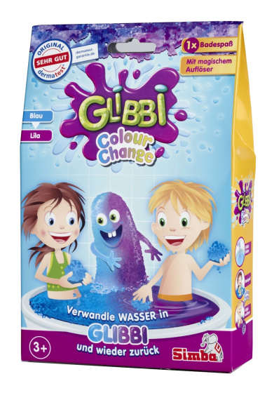 Simba hračka na kúpanie Glibbi Color Change junior modrá/fialová