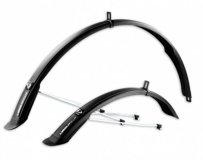 Simpla spatbordenset ubiquit 45 28 inch zwart