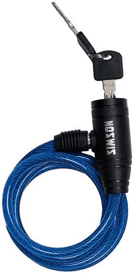 Simson kabelslot 900 x 8 mm staal blauw