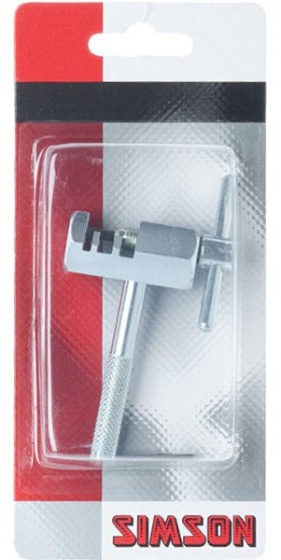 Simson kettingpons zilver