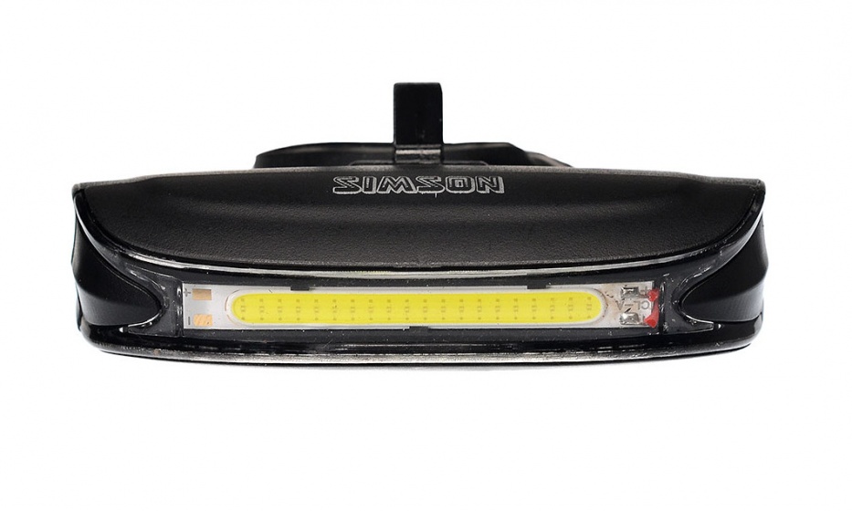 Simson čelovka Line USB led dobíjecí černá