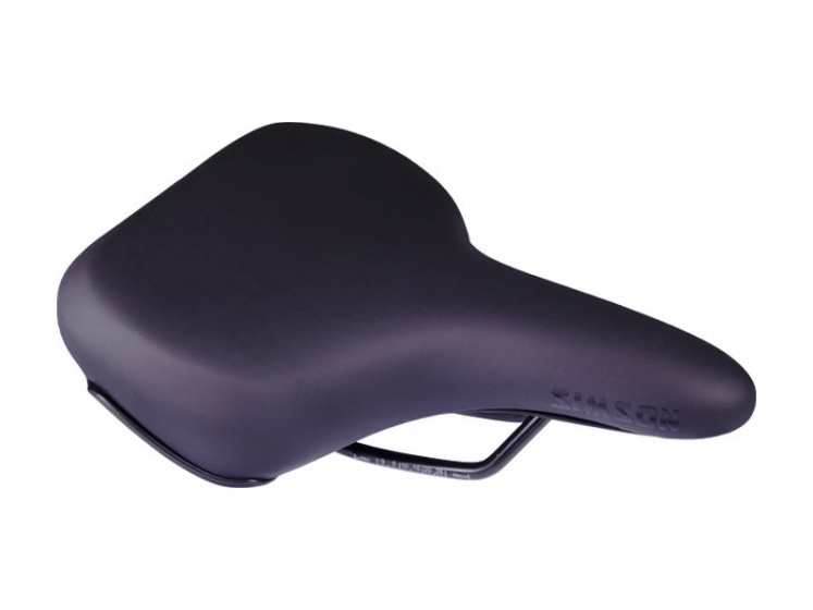 sedlové elektrobicykel s rukoväťou unisex 248 x 205 mm čierne