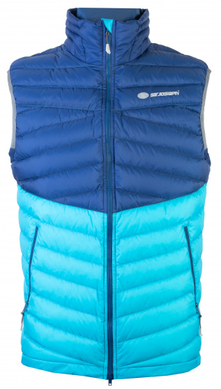 Sir Joseph bodywarm Atol polyester blue/tyrkys mt L