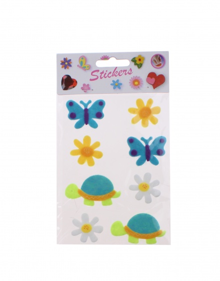Slammer stickers schildpad 8 stuks