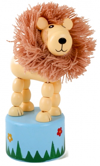 print figure lion brown 11 cm