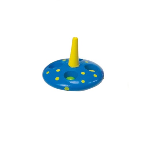 toll Ufo wood junior blue 4,5 x 5 cm