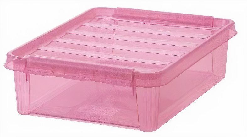 SmartStore opbergbox Colour 8 liter polypropyleen roze SmartStore opbergbox Colour 8 liter polypropyleen roze