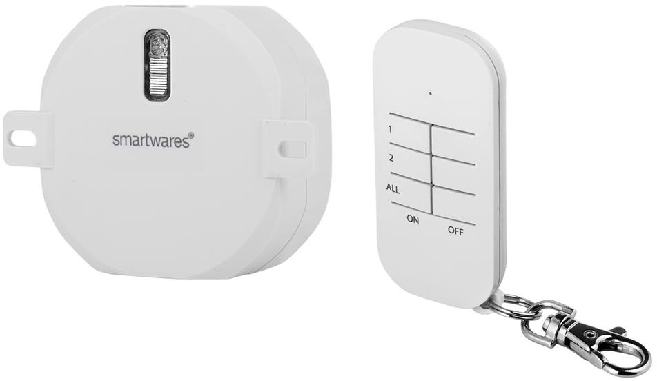 Smartwares sada vypínačov Garáž SH4-99558 300W 220V biela 3-diel.