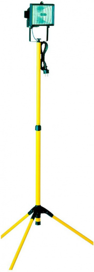 Smartwares stavebná lampa TL400 8850 lúmenov 192 cm oceľová žltá