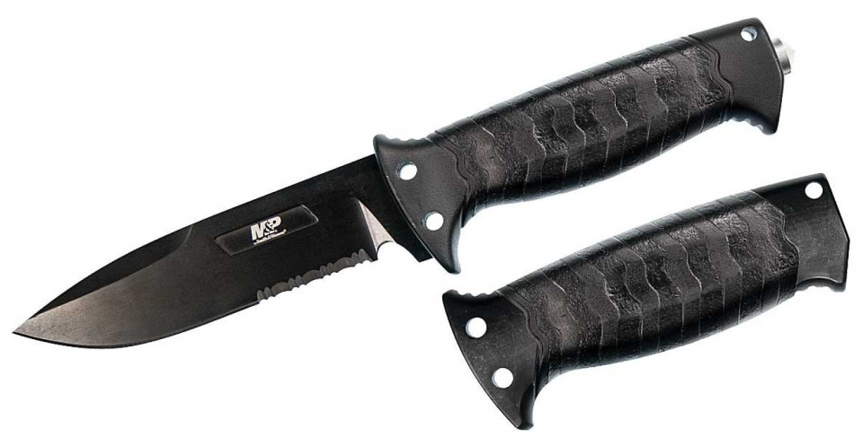 Smith and Wesson vreckový nôž M&P 26 cm nerez/uhlíková čierna 2-diel