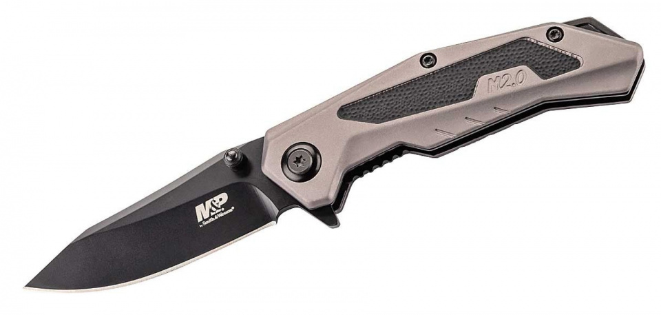 pocket knife M&P M2.016.5 cm steel/aluminium black/silver