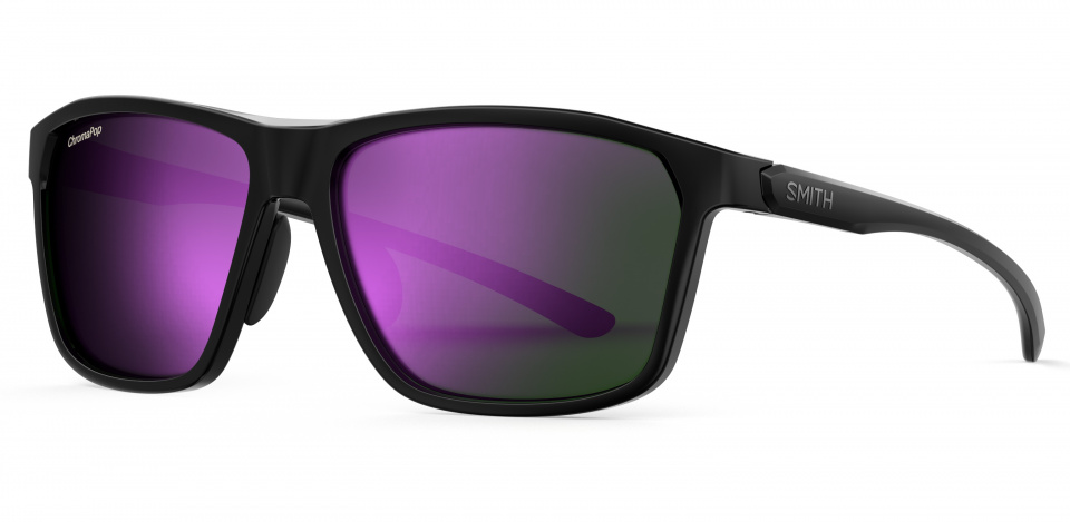 Smith Unisex čierne/fialové slnečné okuliare