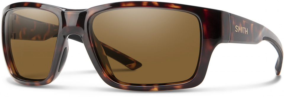 Smith sunglasses Outback rectangular men cat. 3 brown/dark brown