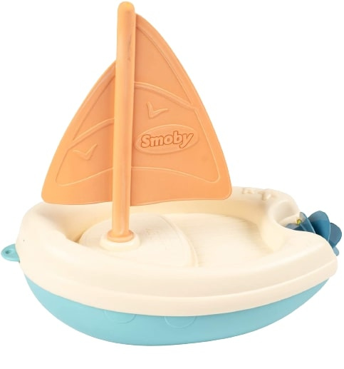 Smoby hračky na kúpanie Plachetnica junior 21 x 13 x 20 cm oranžová/modrá