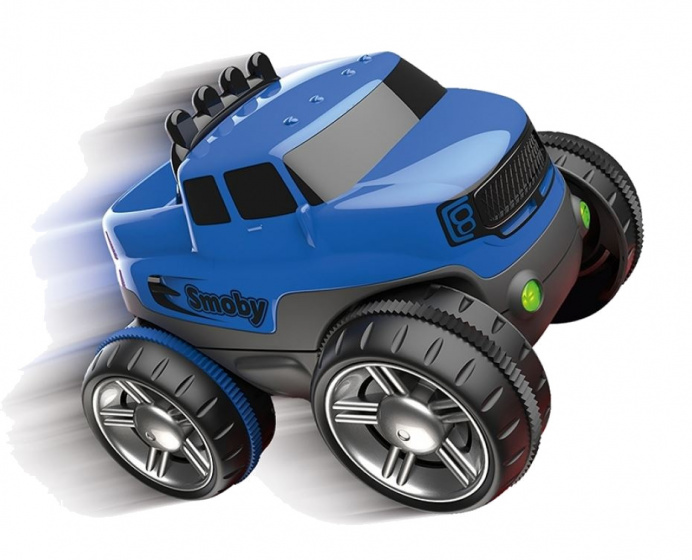 Smoby pretekárske auto FleXtreme so svetlou 12 x 8,5 cm modré 2-dielne