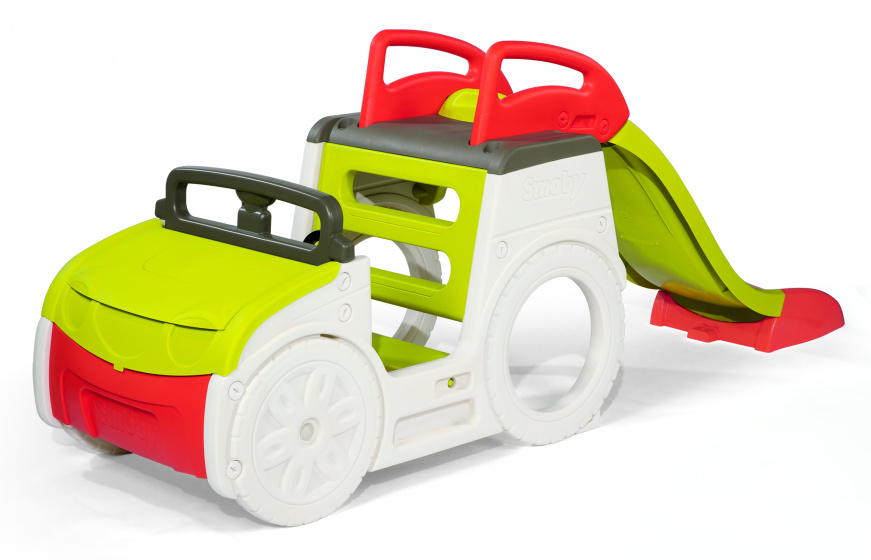 Smoby autíčko junior 233 x 68 x 91 cm biela/zelená