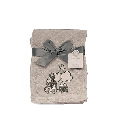 Snuggle Baby detská deka choochoo žirafy 75 x 100 cm šedá