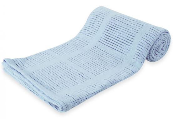 hydrophane towel Cellular 90 x 140 cm cotton blue