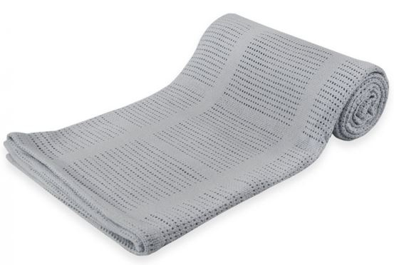 hydrophilic towel Cellular 90 x 140 cm cotton grey
