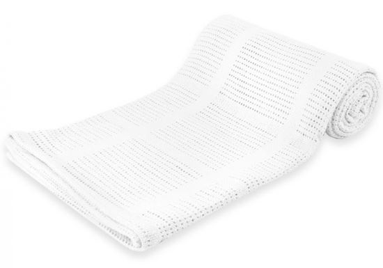 hydrofieldcloth Cellular 90 x 140 cm cotton white