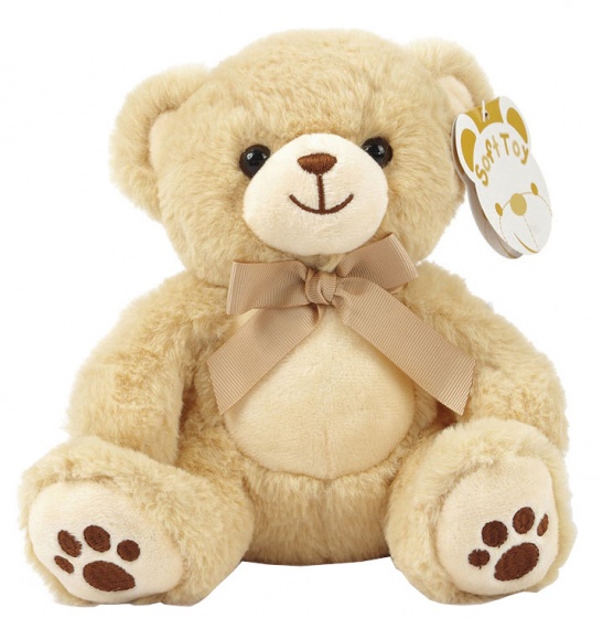 Soft Touch knuffelbeer Paws 20 cm bruin Soft Touch knuffelbeer Paws 20 cm bruin