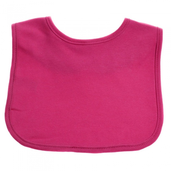 Soft Touch slabbetje 33 cm fuchsia Soft Touch slabbetje 33 cm fuchsia