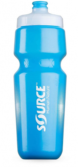 water bottle sport 0.7 litre 23 x 7 cm light blue