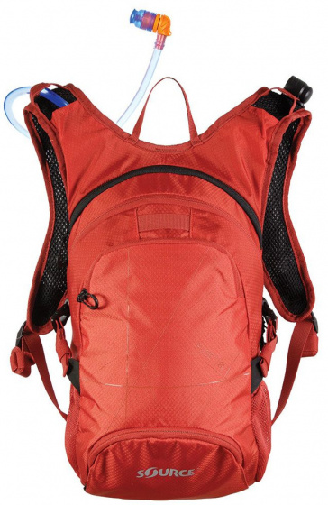 drinking rucksack Fuse 2+6 litres nylon red