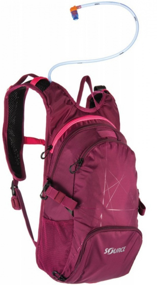 drinking rucksack Fuse 8 litres nylon pink