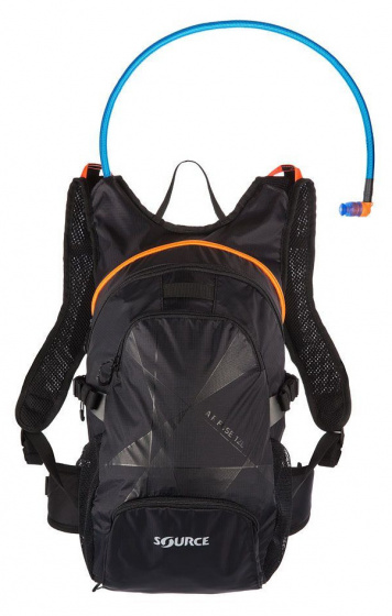 Source batoh na pitie Fuse Air 12 litrov nylon/sieťovina čierna