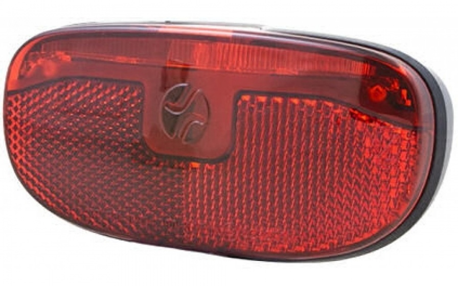 Spanninga achterlicht duxo led batterij zwart