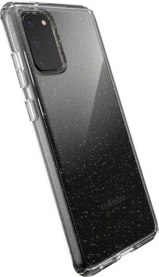 phone sleeve Presidio Perfect Galaxy S20+ glitter gold