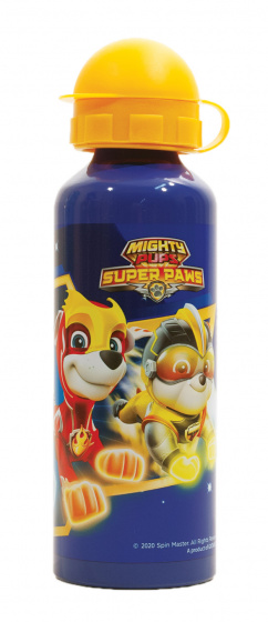 bottle Paw Patrol 520 ml aluminium blue/yellow