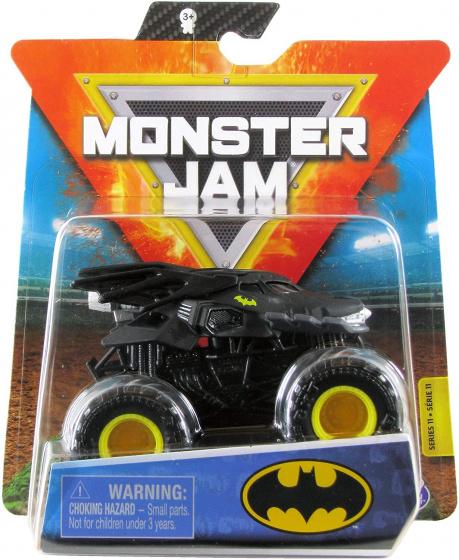 Monster Batmobile Kane monster truck black 1:64