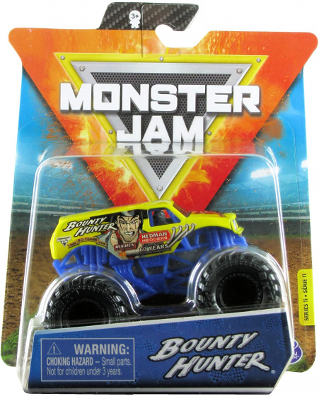 Monster Jam monster truck Bounty Hunter 10 cm black