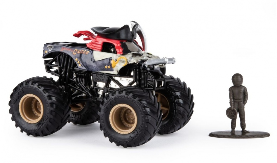 Monster Jam pirate's monster truck Curse 10 cm