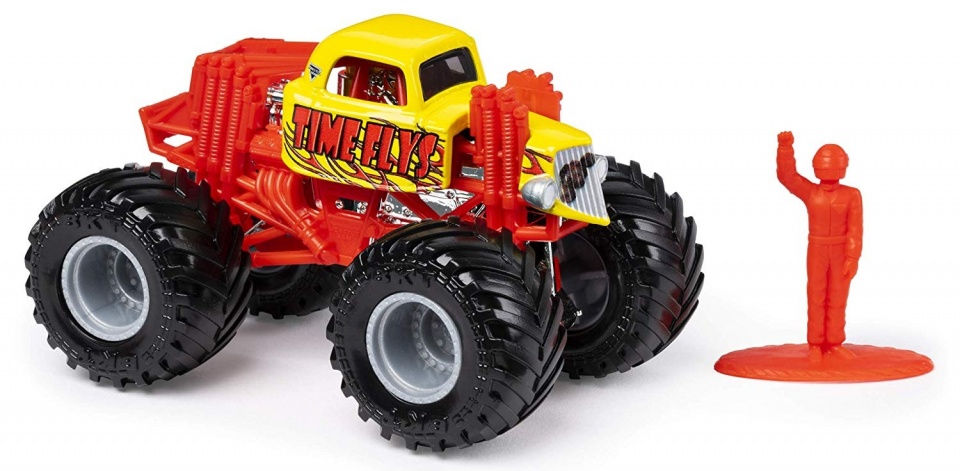 Monster Jam monster truck Time Flys 10 cm red