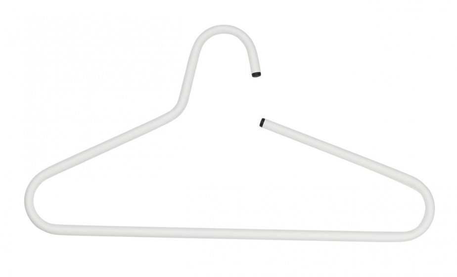 Spinder Design vešiak na šaty Victorie 42 cm oceľový biely 5 kusov