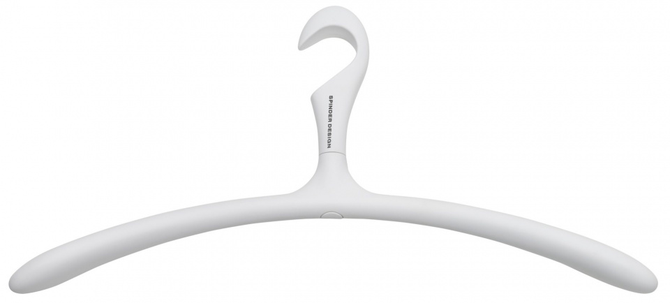 Spinder Design vešiaky na šaty Arx 46 x 22,5 cm biele 5 kusov