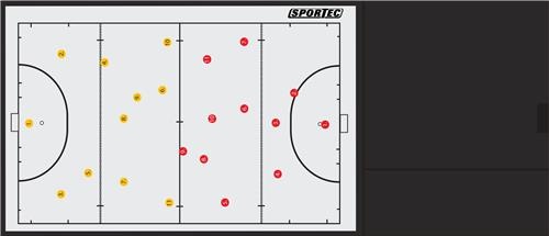 Coachmap Luxury Hockey 42 X 26 cm