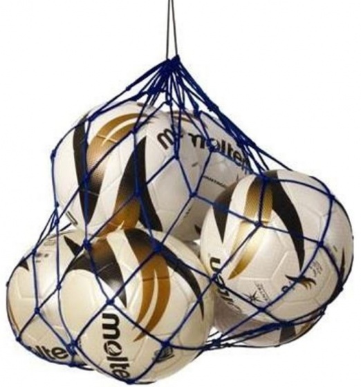 Nylon string bag 5/7 blue balls (package)