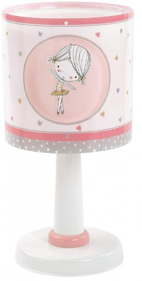 Starbright nočné svetlo Ballerina junior 30 x 15 cm bielo/ružové