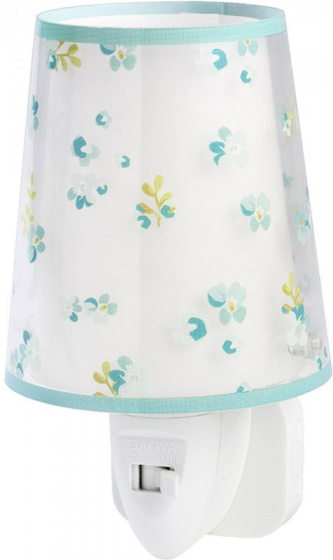 Starbright nočné svetlo Flowers junior bielo/modré 230V