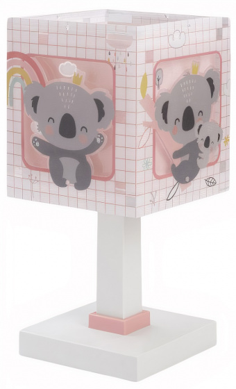 Starbright nočné svetlo koala junior 30 x 15 cm bielo/ružové
