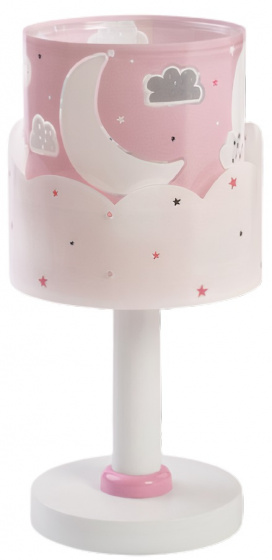 Starbright nočné svetlo Moon junior 30 x 15 cm bielo/ružové