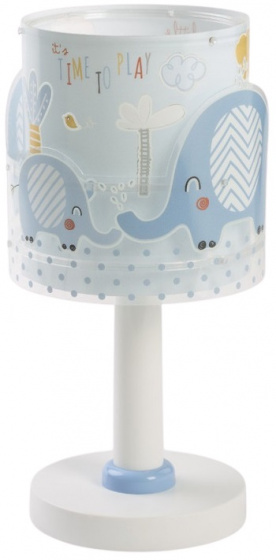 Starbright nočné svetlo Elephant 15 x 30 cm junior bielo/modré