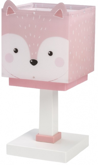 Starbright nočné svetlo Fox junior 30 x 15 cm bielo/ružové